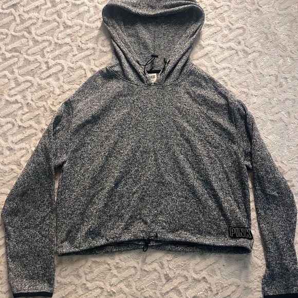 Victoria's Secret Sweaters - Victoria's Secret Pink heathered grey comfy Sweater